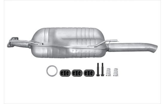 End silencer - Easy2Fit Kit - Set with mounting parts, Image 2