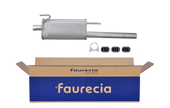 End silencer - Easy2Fit Kit - Set with mounting parts