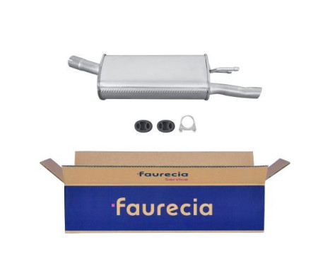 End silencer - Easy2Fit Kit - Set with mounting parts