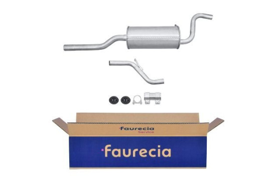 End silencer - Easy2Fit Kit - Set with mounting parts
