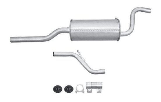 End silencer - Easy2Fit Kit - Set with mounting parts, Image 2