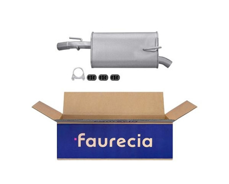 End silencer - Easy2Fit Kit - Set with mounting parts