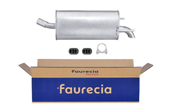 End silencer - Easy2Fit Kit - Set with mounting parts
