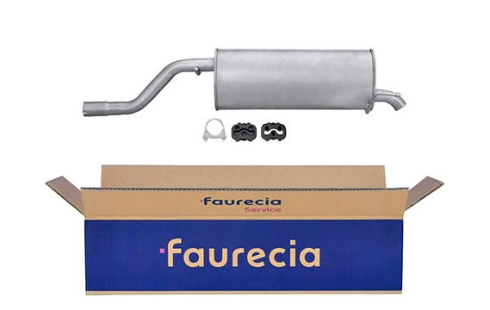 End silencer - Easy2Fit Kit - Set with mounting parts