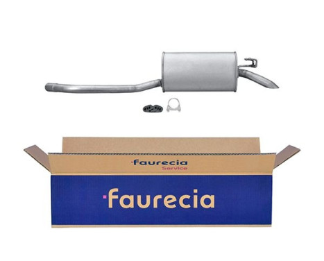 End silencer - Easy2Fit Kit - Set with mounting parts