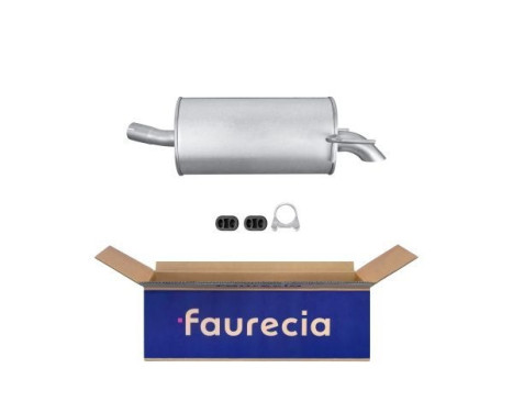 End silencer - Easy2Fit Kit - Set with mounting parts