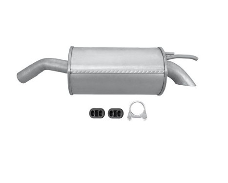 End silencer - Easy2Fit Kit - Set with mounting parts, Image 2