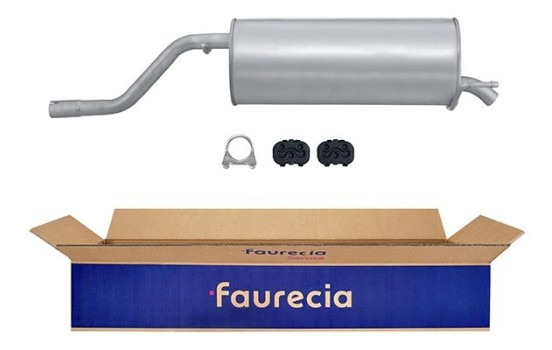 End silencer - Easy2Fit Kit - Set with mounting parts