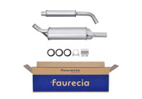 End silencer - Easy2Fit Kit - Set with mounting parts