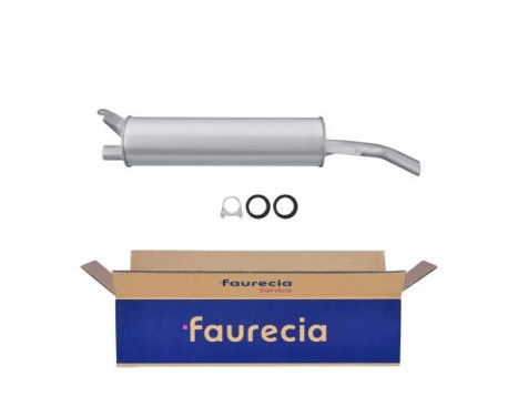 End silencer - Easy2Fit Kit - Set with mounting parts