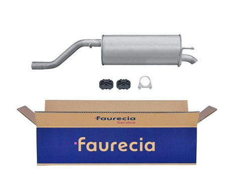 End silencer - Easy2Fit Kit - Set with mounting parts