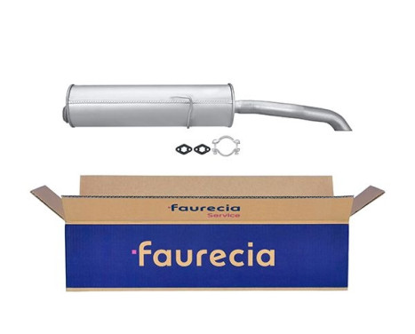 End silencer - Easy2Fit Kit - Set with mounting parts