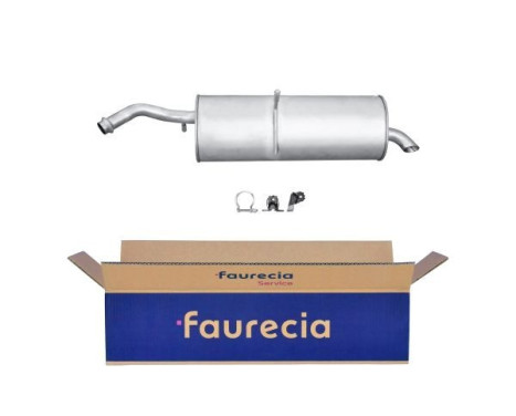 End silencer - Easy2Fit Kit - Set with mounting parts