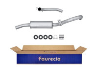 End silencer - Easy2Fit Kit - Set with mounting parts