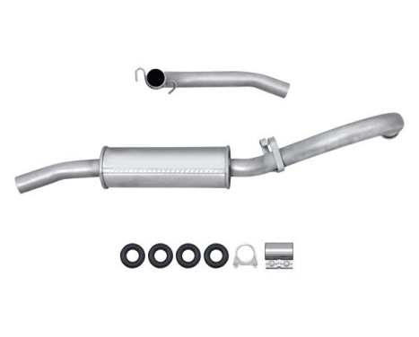 End silencer - Easy2Fit Kit - Set with mounting parts, Image 2