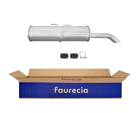 End silencer - Easy2Fit Kit - Set with mounting parts