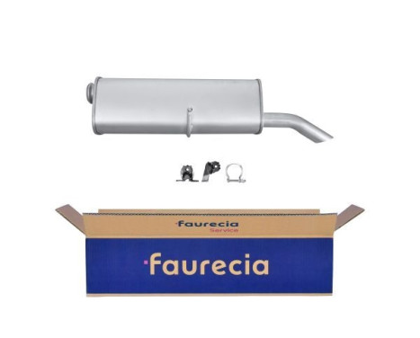 End silencer - Easy2Fit Kit - Set with mounting parts