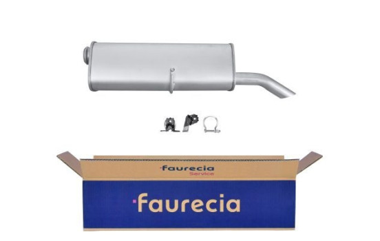End silencer - Easy2Fit Kit - Set with mounting parts