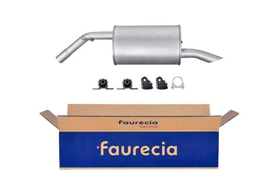 End silencer - Easy2Fit Kit - Set with mounting parts