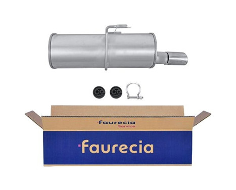 End silencer - Easy2Fit Kit - Set with mounting parts