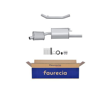 End silencer - Easy2Fit Kit - Set with mounting parts