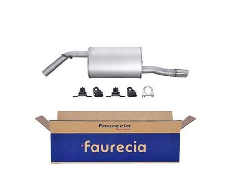 End silencer - Easy2Fit Kit - Set with mounting parts