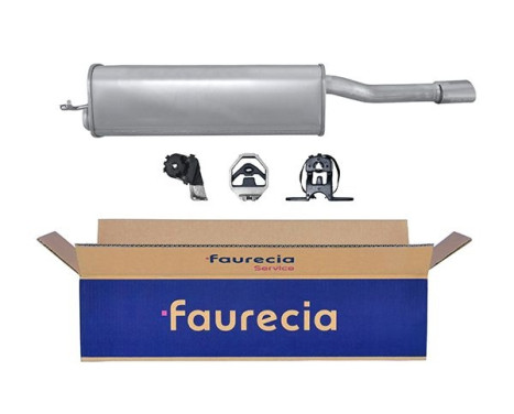 End silencer - Easy2Fit Kit - Set with mounting parts