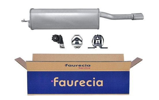 End silencer - Easy2Fit Kit - Set with mounting parts