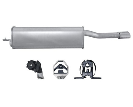 End silencer - Easy2Fit Kit - Set with mounting parts, Image 2