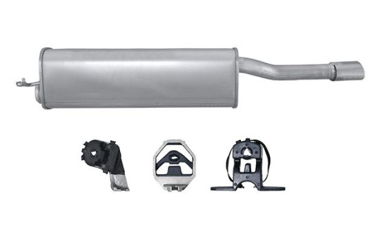End silencer - Easy2Fit Kit - Set with mounting parts, Image 2