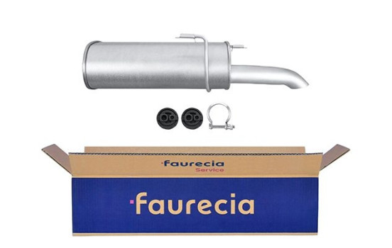 End silencer - Easy2Fit Kit - Set with mounting parts