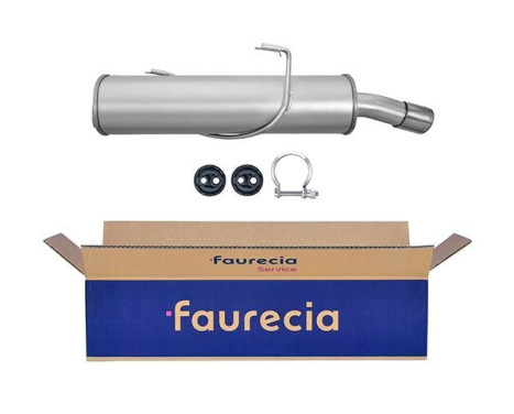 End silencer - Easy2Fit Kit - Set with mounting parts