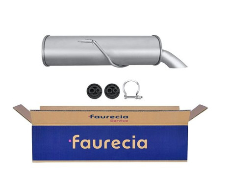 End silencer - Easy2Fit Kit - Set with mounting parts