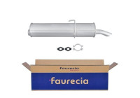 End silencer - Easy2Fit Kit - Set with mounting parts