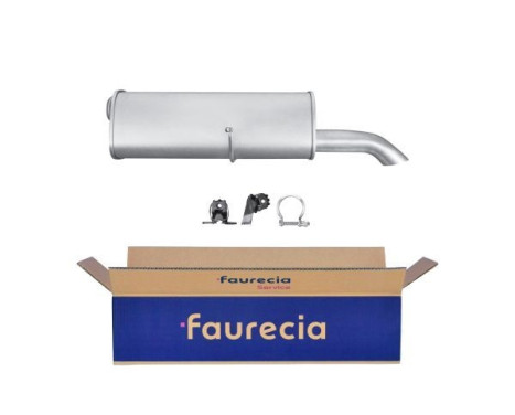 End silencer - Easy2Fit Kit - Set with mounting parts