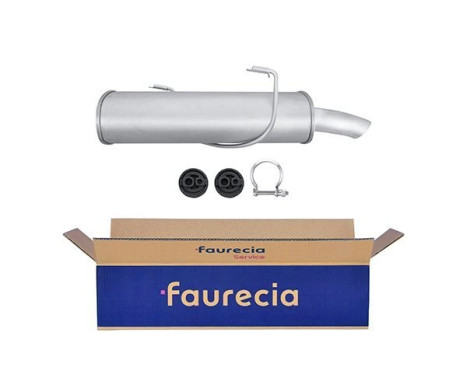 End silencer - Easy2Fit Kit - Set with mounting parts