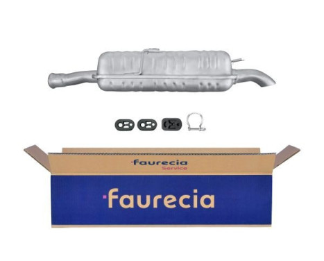 End silencer - Easy2Fit Kit - Set with mounting parts