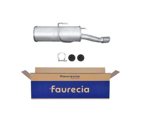 End silencer - Easy2Fit Kit - Set with mounting parts