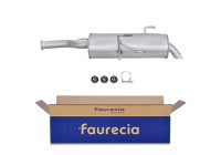 End silencer - Easy2Fit Kit - Set with mounting parts