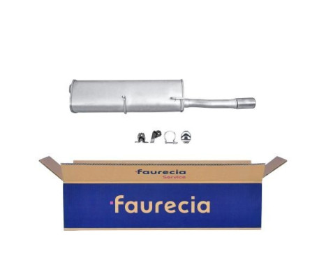 End silencer - Easy2Fit Kit - Set with mounting parts