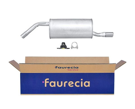 End silencer - Easy2Fit Kit - Set with mounting parts