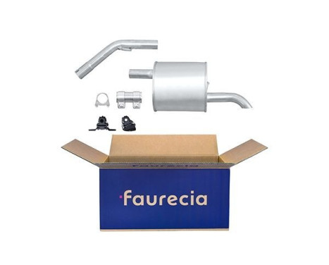 End silencer - Easy2Fit Kit - Set with mounting parts