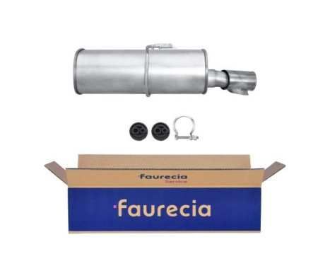 End silencer - Easy2Fit Kit - Set with mounting parts