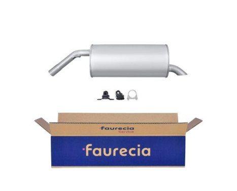 End silencer - Easy2Fit Kit - Set with mounting parts