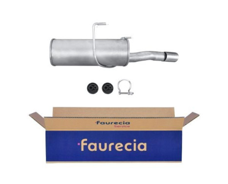 End silencer - Easy2Fit Kit - Set with mounting parts