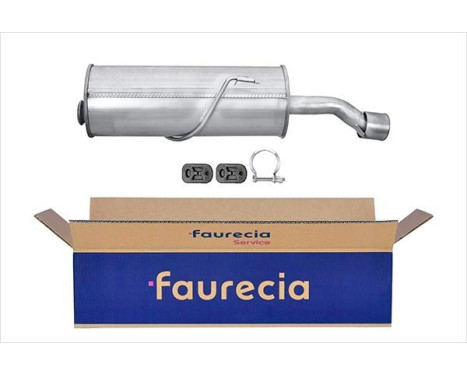 End silencer - Easy2Fit Kit - Set with mounting parts