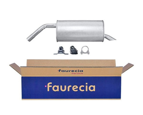 End silencer - Easy2Fit Kit - Set with mounting parts