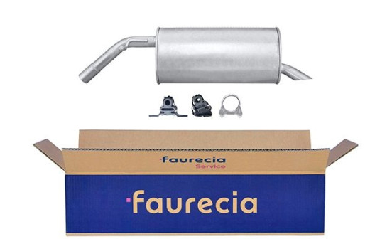 End silencer - Easy2Fit Kit - Set with mounting parts