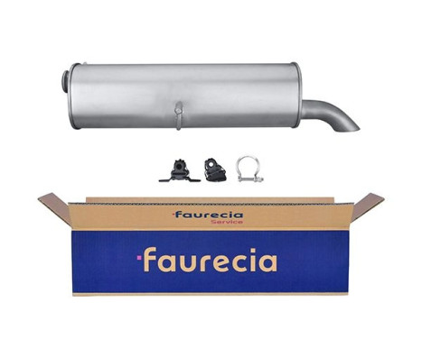 End silencer - Easy2Fit Kit - Set with mounting parts