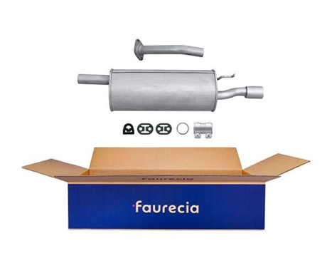 End silencer - Easy2Fit Kit - Set with mounting parts